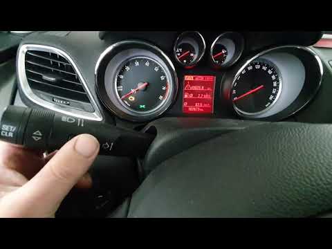 How to reset oil service light on a  Vauxhall Mokka Opel Mokka Chevrolet Trax