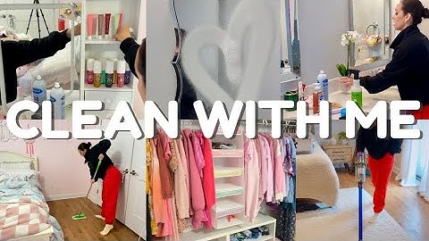 SCHOONMAKEN MET MIJ! Slaapkamers en badkamers schoonmaken 🧼