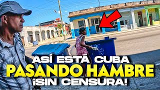 Así vive el PUEBLO CUBANO ¡COMIENDO DE LA BASURA! Un país en la miseria