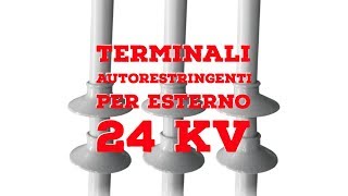 Terminaisons Retractables À Froid Pour Extérieur 24 Kv
