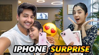 Surprising My Wife With An Iphone15 Plus in her fav color (Pink)😍🩷