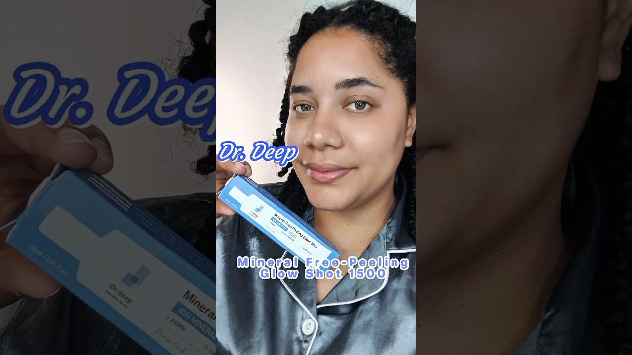 Mineral Free-Peeling Glow Shot 1500 by Dr. Deep?#skincare 