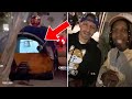 Lil Durk Gives Homeless Guy A Hotel Room After Going Viral For Watching His Music Video In A Tent 🙏