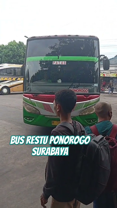 bus Restu Ponorogo Surabaya #bus #busmania #busrestu #restupanda
