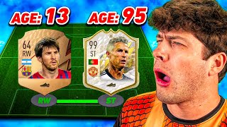 I Randomized ALL Players AGES... in FIFA 22! (1 to 100 Years Old 😂)
