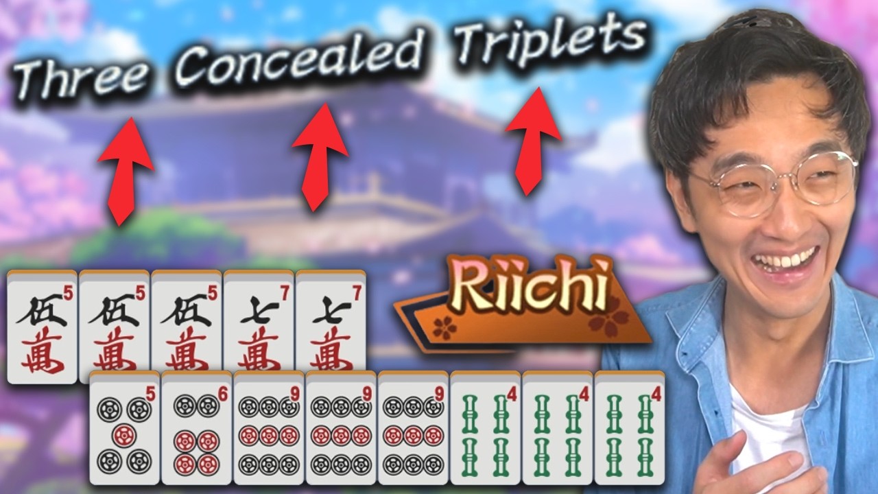 POV: You Just Remembered Three Concealed Triplets Exists As A Yaku [Mahjong Soul]