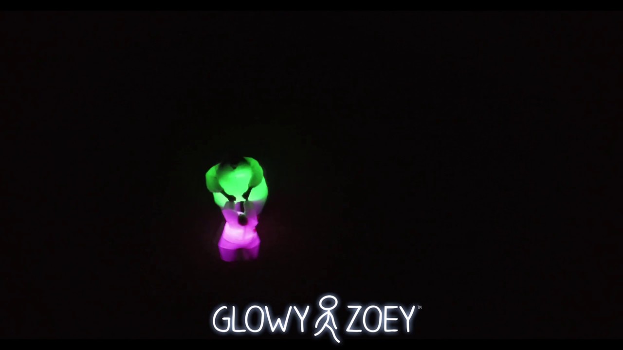 The Lumiblob lightup inflatable RGB LED suit!