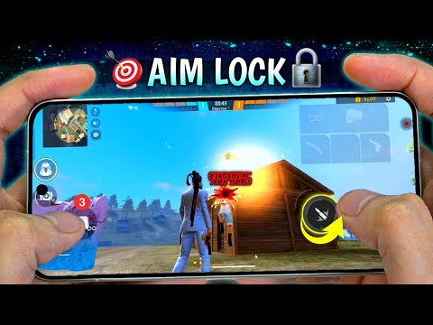 PERFECT AIM LOCK TRICK 😈 ( Mobile ) Free Fire New Headshot Trick ~