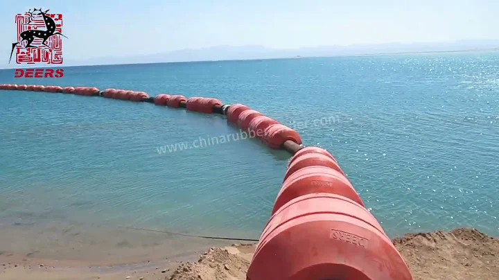 HDPE pipe floaters for dredging