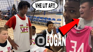 VHE GOES INSANE WITH OVERTIME LOGAN WATCHING! CRAZY 6-7 KENTUCKY HOOPER JOINS VHE! (KY GAME 1)