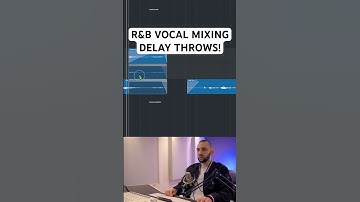 Delay throws for R&B vocals #logicpro #mixingandmastering #mixingmastering #rnbmixing