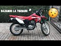 Como bajar una moto Honda Tornado 250 + Cubre carter