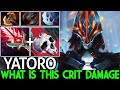 YATORO [Phantom Assassin] What is This Damage Bloodthorn Insane Crit Dota 2