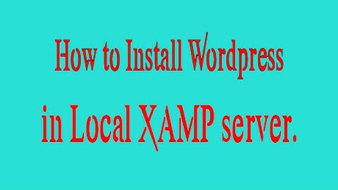 Install wordpress 4.7.5  in local xamp server