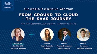 OneWebinar | From Ground to Cloud - The SaaS Journey