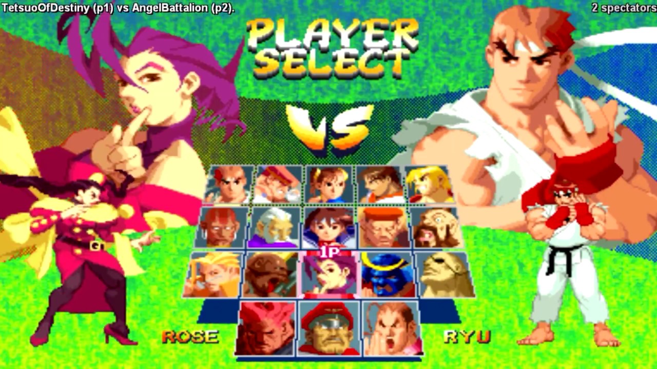 ~FightCade 2017~ TetsuoOfDestiny(USA) Vs. AngelBattalion(0USA) | Street Fighter Alpha 2 Online