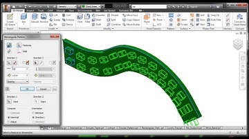 Inventor: Pattern Along a Path