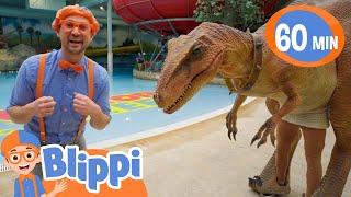 Blippi Meets Stanley The Dinosaur At The Fun Play Park | Educational Videos for Kids screenshot 3