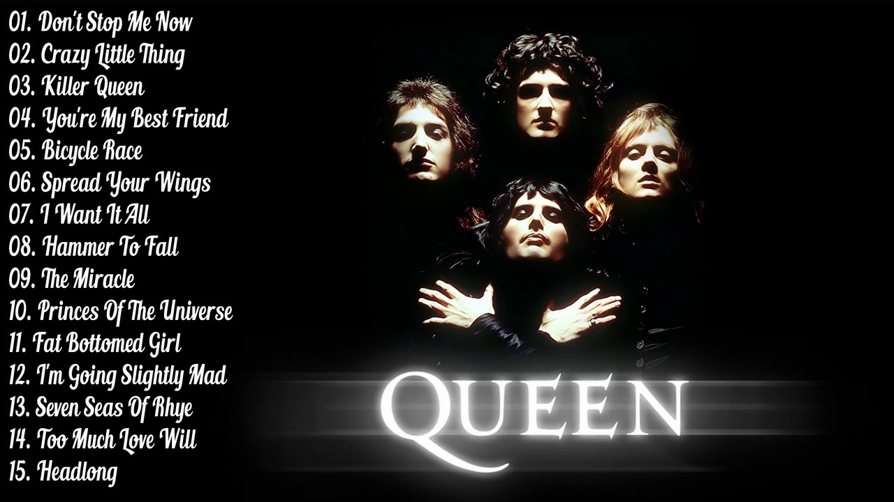 QUEEN les plus grands tubes playlist Full album YouTube