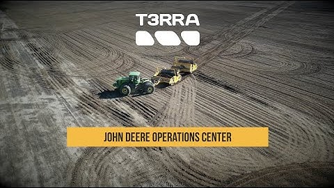 T3RRA utilization of John Deere Operation Center data