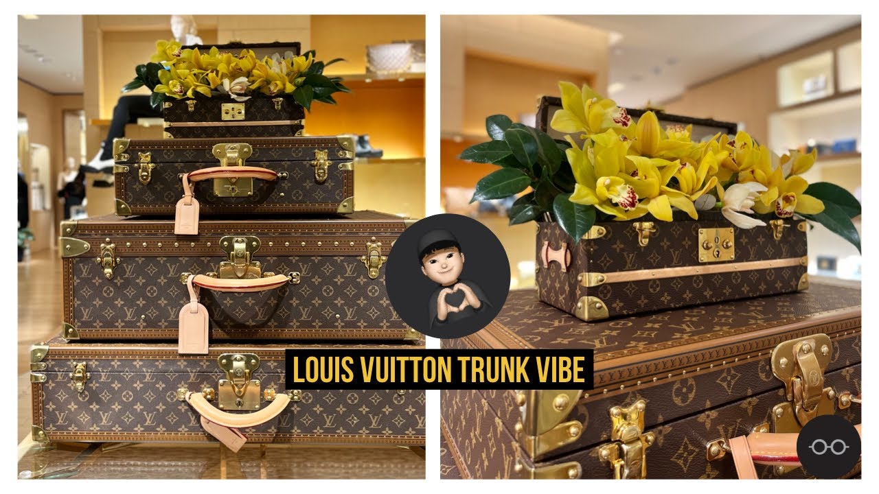 REVEALING MY LV MALLE FLEURS TRUNK - how I chose it, inclusions, painting  etc. 