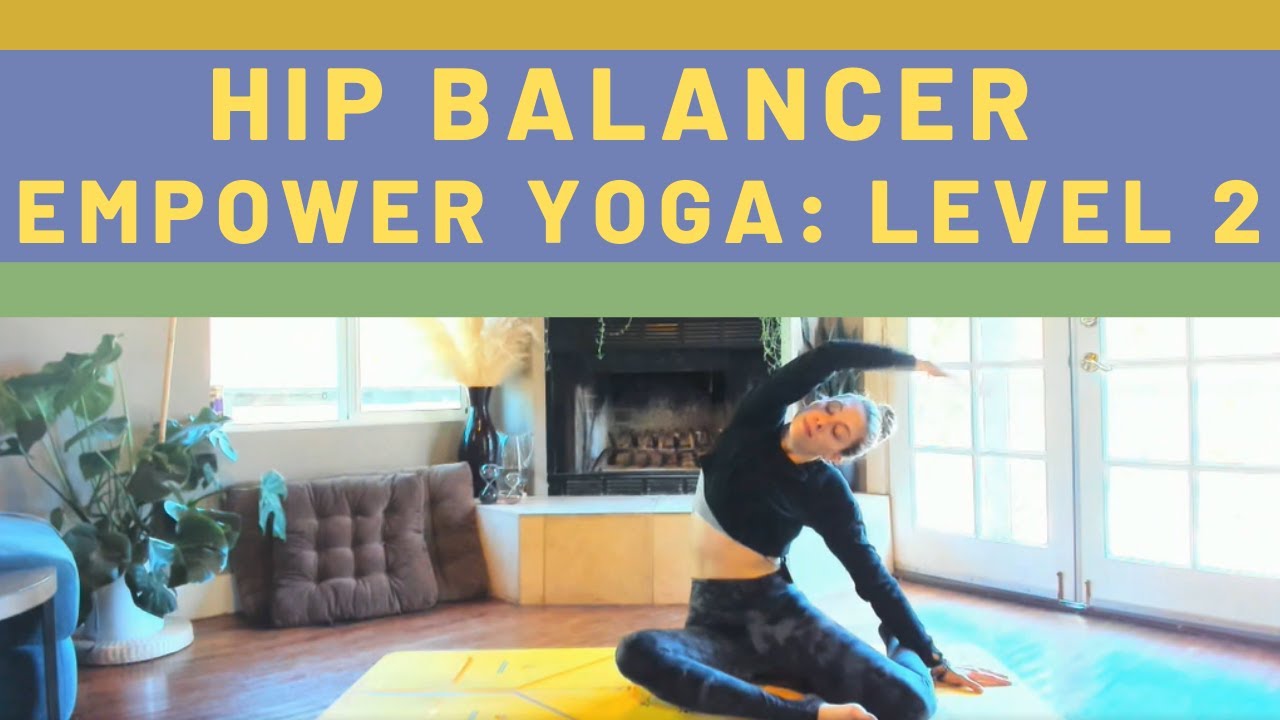 HIP BALANCER SERIES | GLUTE PUMP YOGA | Dr. Rebecca | LEVEL 2