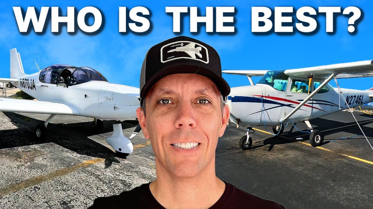 Fighter Pilot Compares: Sling 2 vs Cessna 172