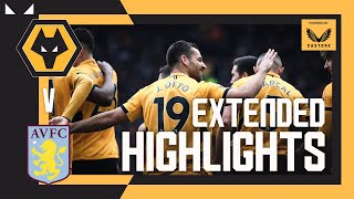 Derby double completed! | Wolves 2-1 Aston Villa | Extended Highlights