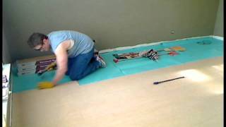 Laminate Floor Installation Timelapse