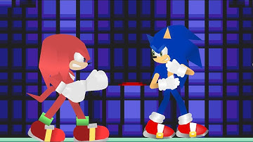 Sonic vs knuckles stick nodes