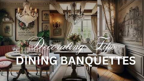 Dining Banquette IDEAS GALORE 100+ Pro Interior Design Tips!