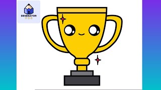 Sa Desenezi Un Trofeu Usor Pas Cu Pas Tutorial Pentru Incepatori