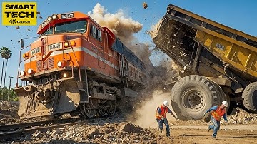 Shocking With The Most Dangerous Mistakes On Heavy Equipment And Idiots On Excavators #1