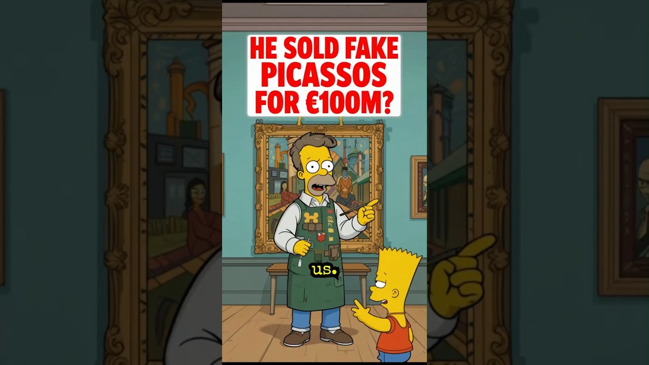 He Painted Fake Picassos.. And Sold Them for €100 Million! 🎨