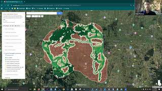 Deep Creek biolink - project map explained