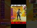 🔥 Free Fire Rare Bundle 😱 Return Update | Jazz Pant Back event