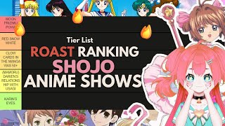 【Tier List】ROAST Ranking Shoujo Anime (Vtuber)