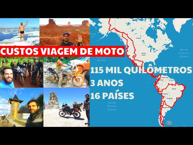 Livro De Moto Pela América Do Sul