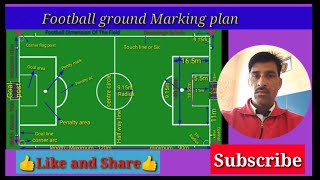 Football field size, football football ground size, football ground measurement, soccer field measur