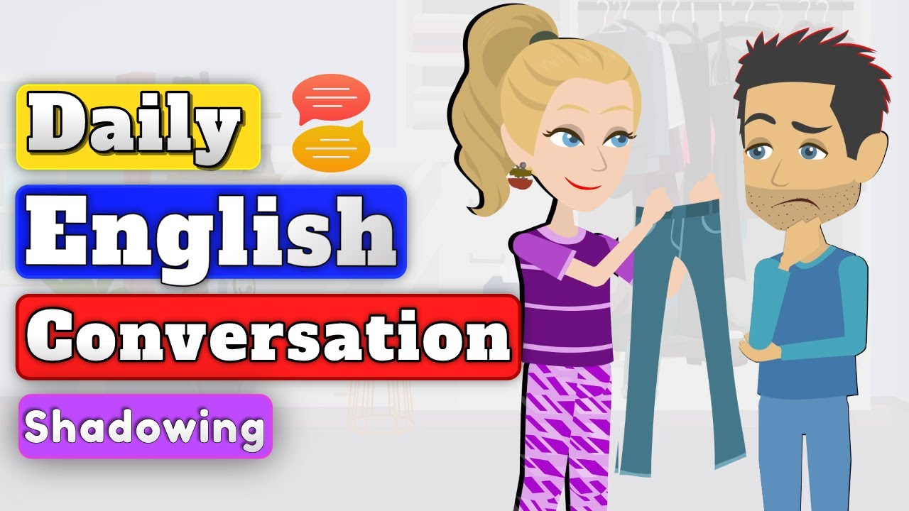 English Speaking Practice with Shadowing | Daily English Conversation ...
