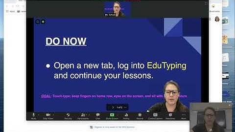 Slides as Virtual Background in Zoom