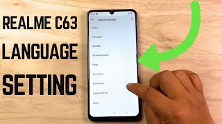 How to Change Language on Realme C63 | Easy Step-by-Step Guide