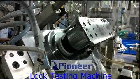 Seat Belt Lock Testing Machine