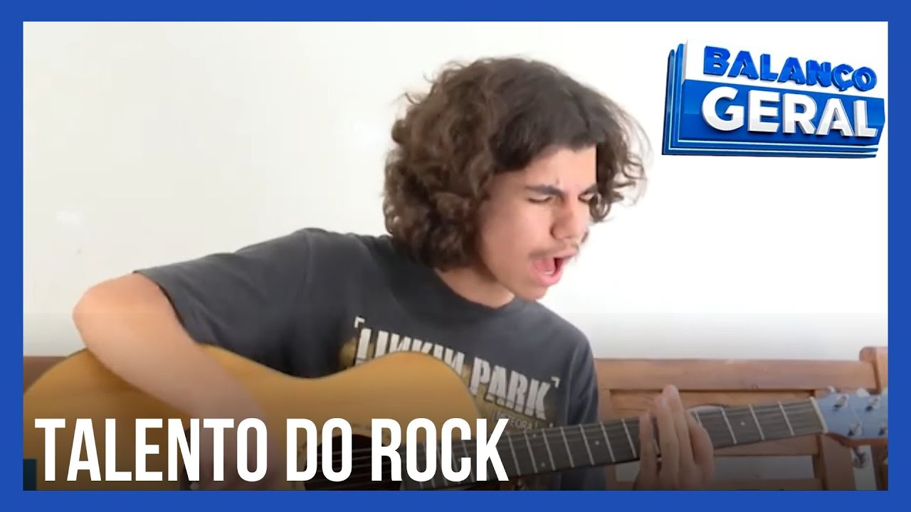 Jovem baterista de Rio Preto se destaca e impressiona músicos de rock