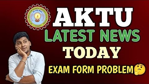 AKTU EXAM NEWS | AKTU LATEST NEWS TODAY | AKTU NEWS | AKTU RESULT LATEST NEWS | AKTU LATEST UPDATE