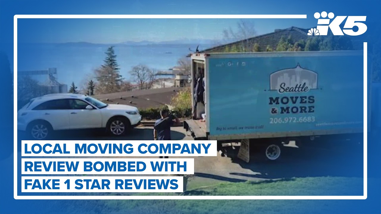 Small Seattle moving company says fake 1-star Google reviews aimed to damage reputation