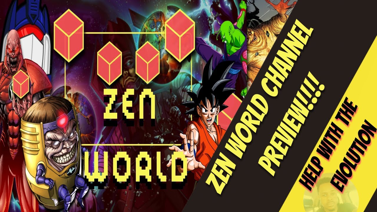 Comic Books, Reactions, Anime, Horror, Fitness: Zen World Teaser