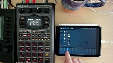 SP404 mk2 58.1 - Sample iPad Synths - Tera Pro