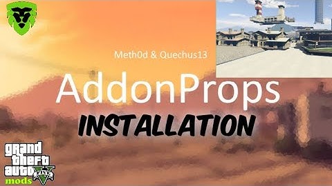 How to install Addon Props mod in gta5 | Installation video | Gamebank