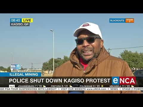 Police Shut Down Kagiso Protest